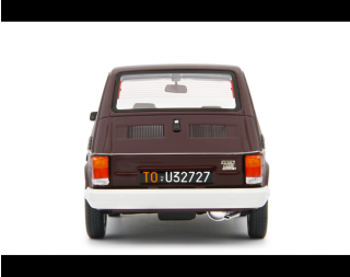 Fiat 126 Personal 4 RED 1980 Rosso amaranto Laudoracing 1:18 Resinemodell (Türen, Motorhaube... nicht zu öffnen!)